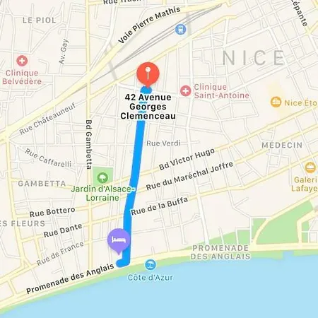 아파트 Joli En Pleine Centre De 니스